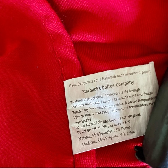 Starbucks red Apron - Picture 8 of 8